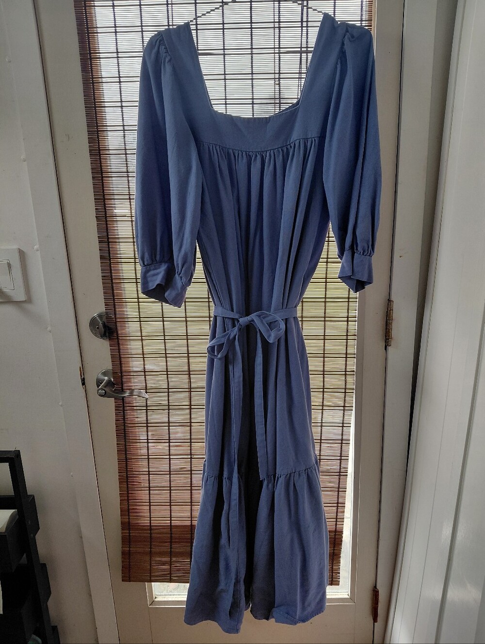 Rare Christy Dawn Bianca Maxi Dress In Lavendar Blue